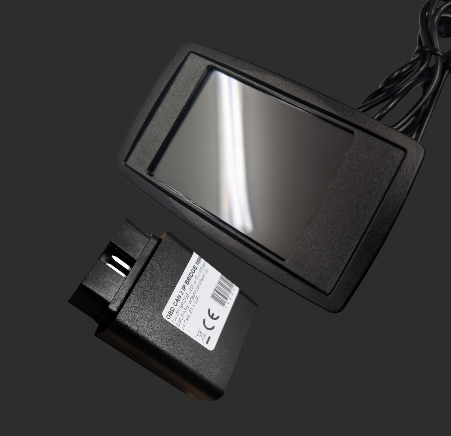 CAN2IP bridge MINI EXT 2.8" TFT