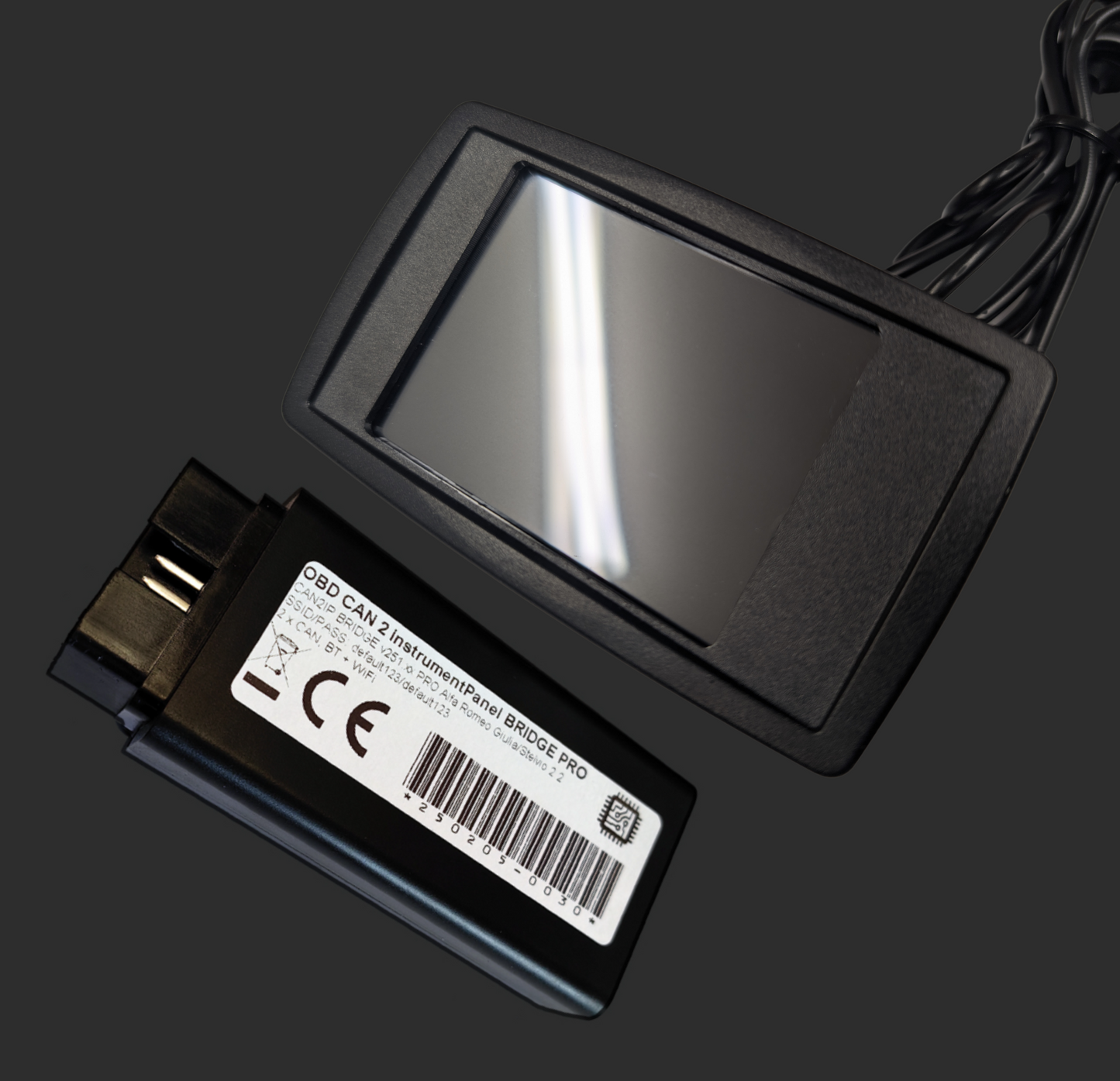 CAN2IP bridge PRO EXT 2.8" TFT